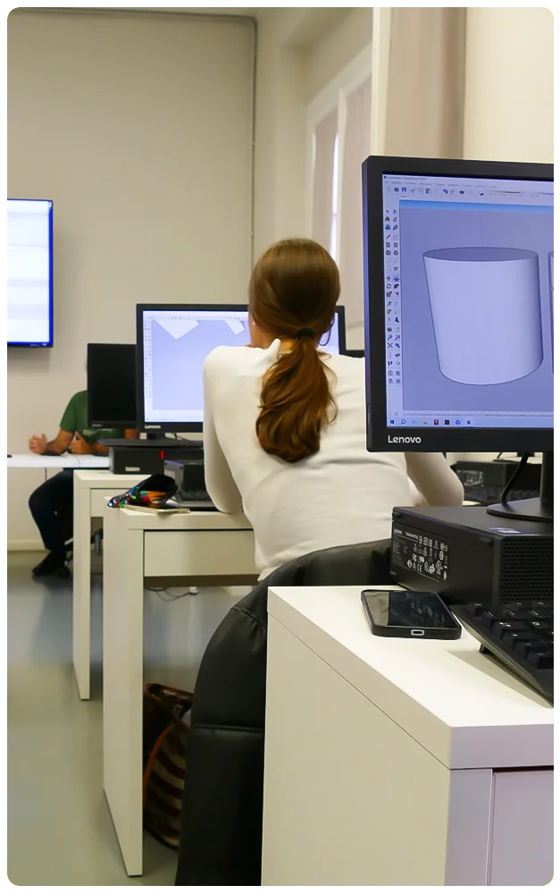 Progetto di interior design realizzato da uno studente